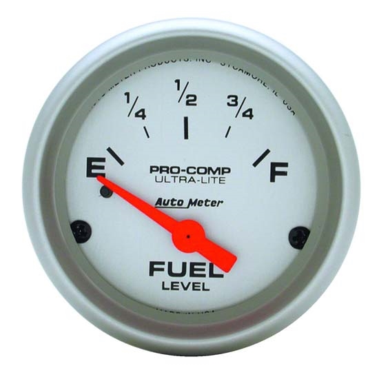Auto Meter 4317 Ultra-Lite Air-Core Fuel Level Gauge, 2-1/16 Inch Auto Meter 4317 Ultra-Lite Air-Core Fuel Level Gauge, 2-1/16 Inch