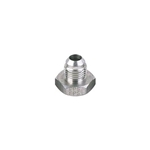 Male Aluminum 37 Degree AN Flare Weld Bung Fitting, -6 AN