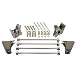 Speedway Model T, A, 1932-34 Four-Bar Rear Suspension Kit, Stainless Steel