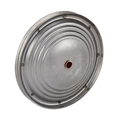 Pedal Car, Steelcraft Pursuit Plane 7-1/2 Inch Ripple Wheel, No Hubcap