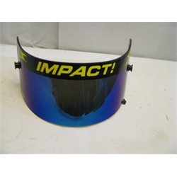 Garage Sale - Impact! Racing Iridium Shield, Fits Vapor & Charger Helmets