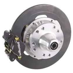 Wilwood Disc Brake Kit for 1949-54 Chevy Spindles, 2-Piston, Steel Rotor