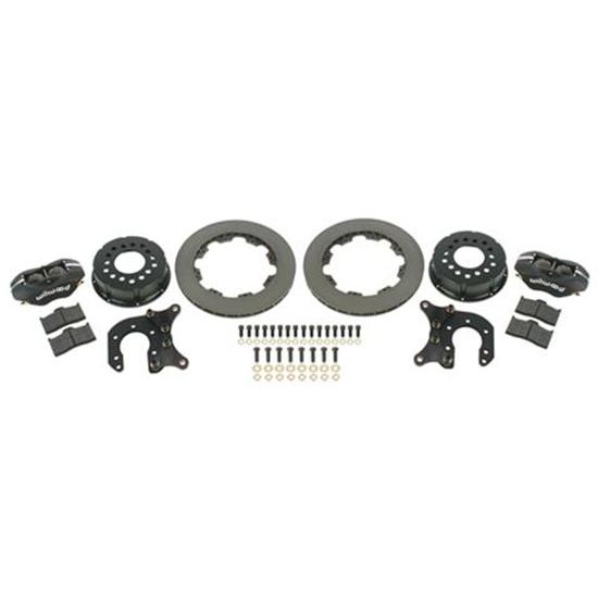 Wilwood 140-2117-B Rear Brake Kit - Mopar/Dana Axle, 2.36 Offset