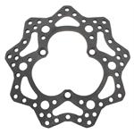 Wilwood Front Steel Drilled Scalloped Rotor - 11 x .312 Inch
