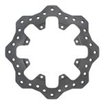 Wilwood 160-9773 Inboard Steel Drilled Scalloped Rotor, 12.19x.35 Inch