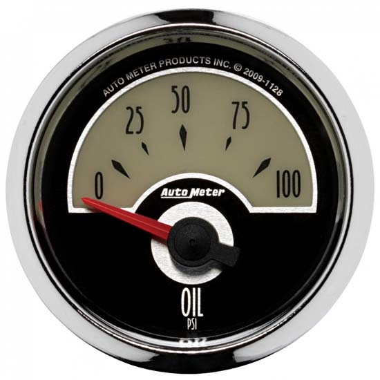 Auto Meter 1128 Cruiser Air-Core Oil Pressure Gauge, 2-1/16 Inch Auto Meter 1128 Cruiser Air-Core Oil Pressure Gauge, 2-1/16 Inch