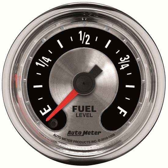 Auto Meter 1209 American Muscle Digital Stepper Motor Fuel Level Gauge Auto Meter 1209 American Muscle Digital Stepper Motor Fuel Level Gauge