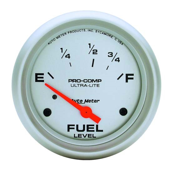 Auto Meter 4415 Ultra-Lite Air-Core Fuel Level Gauge, 2-5/8 Inch Auto Meter 4415 Ultra-Lite Air-Core Fuel Level Gauge, 2-5/8 Inch