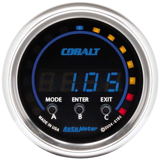 Auto Meter 6180 Cobalt Digital D-PIC Acceleration Gauge, 2-1/16 Inch Auto Meter 6180 Cobalt Digital D-PIC Acceleration Gauge, 2-1/16 Inch