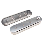 Fabricated Aluminum LS/Vortec Valve Covers w/o Coil Stands, Polished