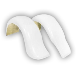 1933-35 Chevy Standard Fiberglass Rear Fenders, 3 Inches Wider