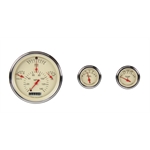 Classic Instruments CH01TSLF Gauge Set, Tan Face, 1957 Chevy
