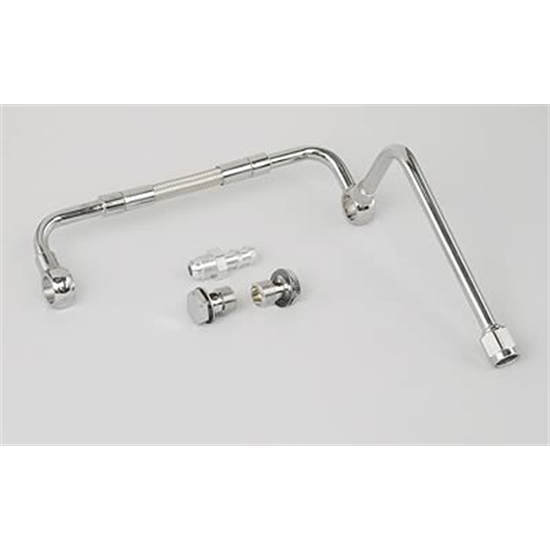 Edelbrock 8132 Dual-Feed Fuel Line/Filter Kit