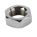 Chrome Steel Jam Nut, 11/16 Inch-18 LH NF Fine Thread