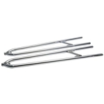 Classic 32 Inch Rear Radius Rods, Polished Stainless