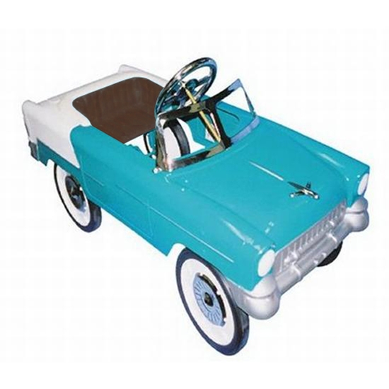 1955 Blue & White Chevy Pedal Car 1955 Blue & White Chevy Pedal Car