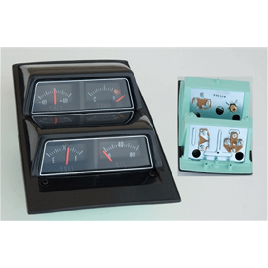 OER 3952636 Center Console Gauge Kit for 196869 Camaro/196874 Nova