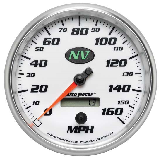 Auto Meter 7489 NV Air-Core Electric Speedometer, 5 Inch Auto Meter 7489 NV Air-Core Electric Speedometer, 5 Inch