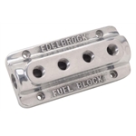 Edelbrock 12901 Polished 4-Carb Fuel Block