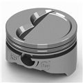 KB Chevy 350 Hypereutectic Pistons, Dish, 6.0 Inch Rod