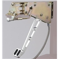 Lokar EFB-9003 Billet Aluminum Under Dash E-Brake, Windowed Arm