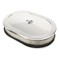 12 Inch Oval Chrome Air Cleaner