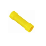 Yellow Vinyl Butt Connectors, 12-10 Gauge