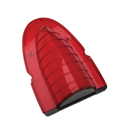 1954 Chevy Upper Tail Light Lens, Red Plastic