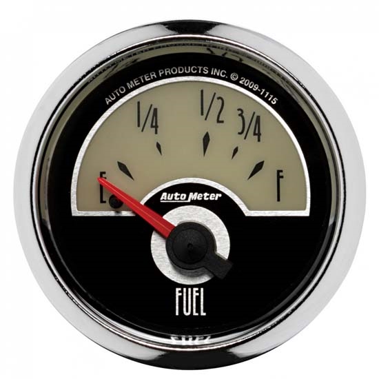 Auto Meter 1115 Cruiser Air-Core Fuel Level Gauge, 2-1/16 Inch Auto Meter 1115 Cruiser Air-Core Fuel Level Gauge, 2-1/16 Inch