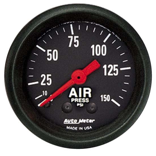 Auto Meter 2620 Z-Series Mechanical Air Pressure Gauge, 2-1/16 Inch Auto Meter 2620 Z-Series Mechanical Air Pressure Gauge, 2-1/16 Inch
