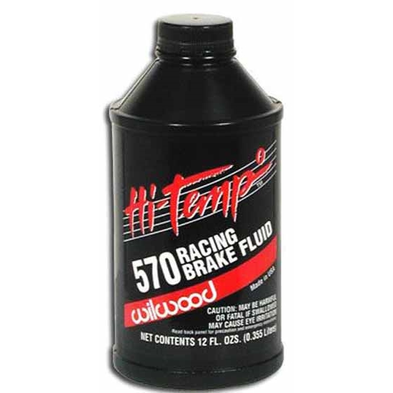 Wilwood 290-0632 570 Brake Fluid, 12 oz Bottle Wilwood 290-0632 570 Brake Fluid, 12 oz Bottle