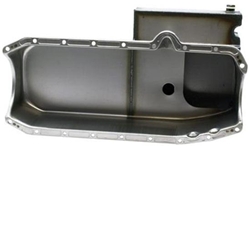 Speedway Small Block Chevy Claimer Oil Pan, RH Dipstick