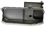 Speedway Small Block Chevy Claimer Oil Pan, RH Dipstick