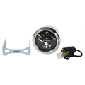 Stewart Warner 82474 Wings Electric Oil Pressure Gauge, Black