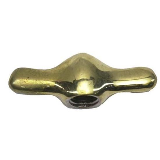 Standard Windshield Wing Nut, Brass Standard Windshield Wing Nut, Brass