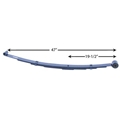 Landrum Spring Service 42-452SP Pinto Mini Stock Leaf Springs, 125 Lb
