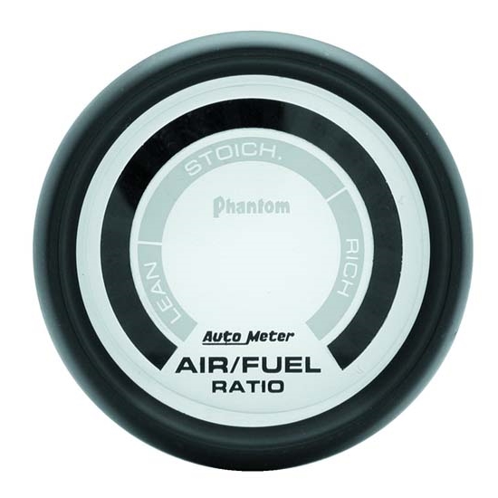 Auto Meter 5775 Phantom Digital Narrowband Air/Fuel Ratio Gauge Auto Meter 5775 Phantom Digital Narrowband Air/Fuel Ratio Gauge