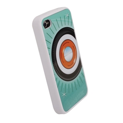 Steelie & Whitewall iPhone Cover - Aqua