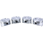KB 2.3 Ford Hypereutectic Pistons, Flat Top, 5.700 Rod