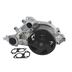 LSX/Vortec Water Pump, Polished Aluminum