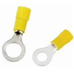 Vinyl Eyelet Terminals, 3/8 Inch, 12-10 Gauge