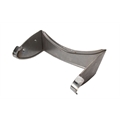 Steel 1930-31 Ford Model A Radiator Splash Apron, 3 Inch Chopped