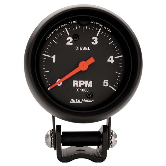 Auto Meter 2888 Z-Series Air-Core Pedestal Tach, 5k RPM, 2-5/8 Inch Auto Meter 2888 Z-Series Air-Core Pedestal Tach, 5k RPM, 2-5/8 Inch