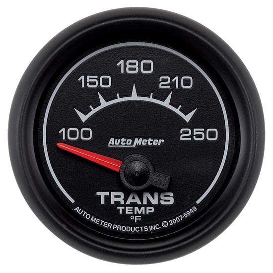 Auto Meter 5949 ES Air-Core Transmission Temperature Gauge Auto Meter 5949 ES Air-Core Transmission Temperature Gauge