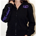Chopper Dolls Hell On Heels Zip Hoodie