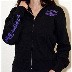 Chopper Dolls Hell On Heels Zip Hoodie