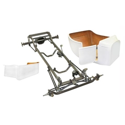 Deluxe 1923 T Frame Kit w/ Deluxe Body and Bed, Channeled Floor