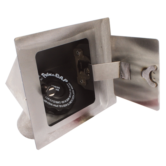 Hagan Street Rods 45 SFP 45 Degree Flat RH Hinge Square Fuel Door eBay