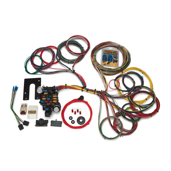Painless Wiring 10204 28 Circuit Pickup Chassis Harness painless wiring harness and chassis 