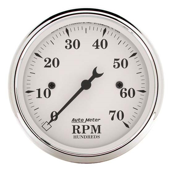 Auto Meter 1695 Old-Tyme White Air-Core In-Dash Tachometer, 3-1/8 Inch Auto Meter 1695 Old-Tyme White Air-Core In-Dash Tachometer, 3-1/8 Inch
